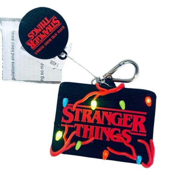 NWT Stranger Things, Bath & Body Works, PocketBac 5-Pack + Light-up Holder - Picture 5 of 9